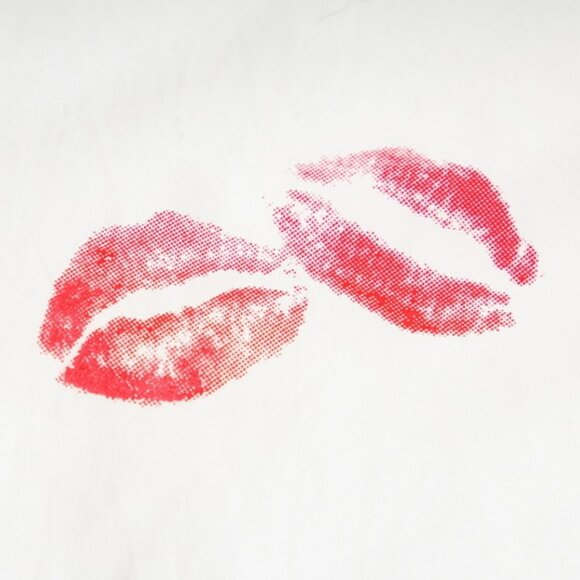 Maison Margiela Sexy Lip Print Long-Sleeve Shirt - Picture 5 of 9